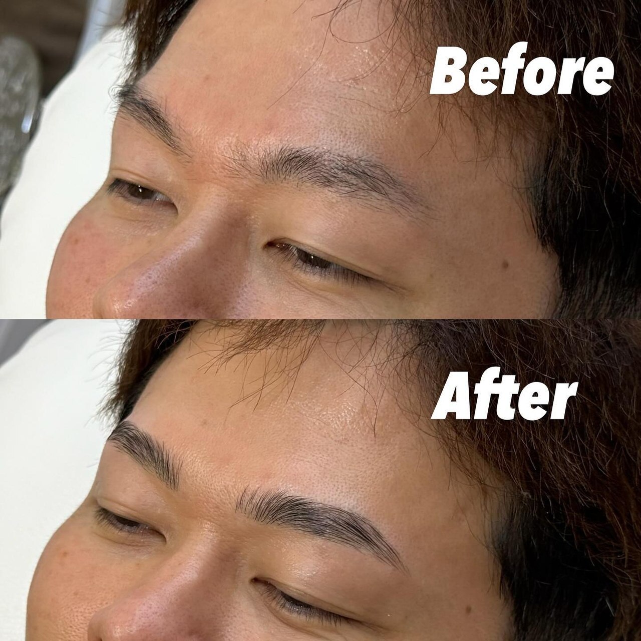 【池袋/メンズ眉毛】WAXでつるんと眉まわり